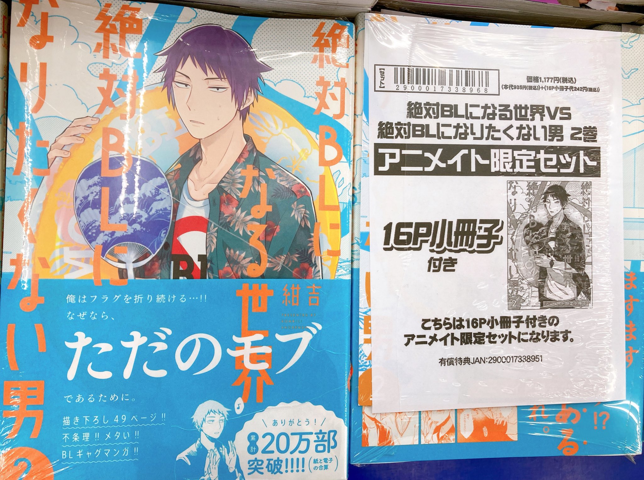 絶対blになる世界vs絶対blになりたくない男 アニメイト特典付 -