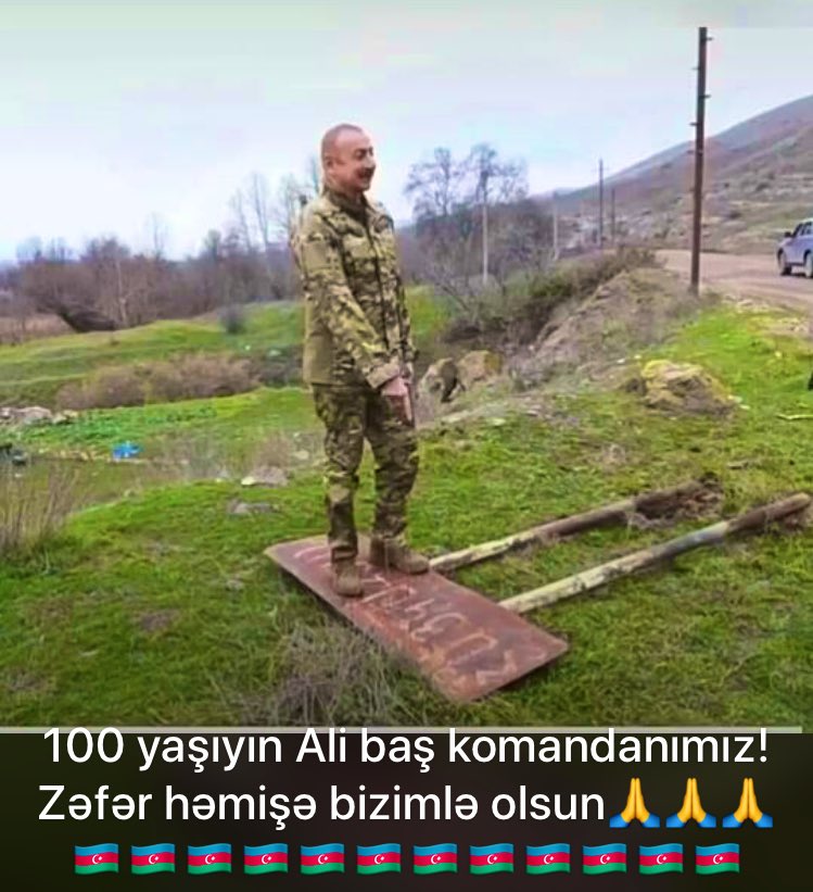 🇦🇿🇦🇿🇦🇿🙏🏻🙏🏻🙏🏻🙏🏻🙏🏻♥️♥️♥️♥️♥️ sizi tebrik edirik Allah sizleri qorusun..!!!
#Azerbaycan #Gence #QarabağAzərbaycandır ..!!!!