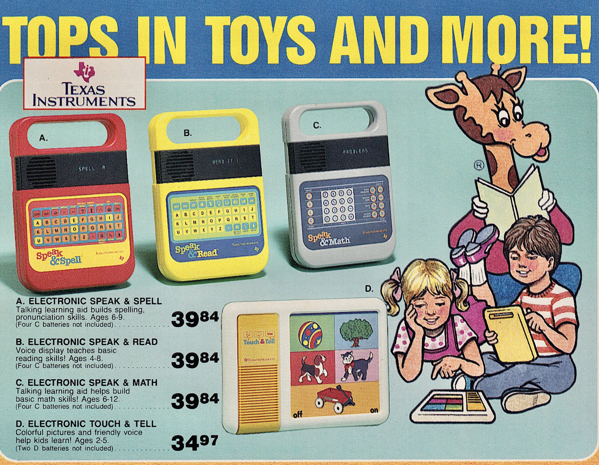 1986 toys best sale r us catalog
