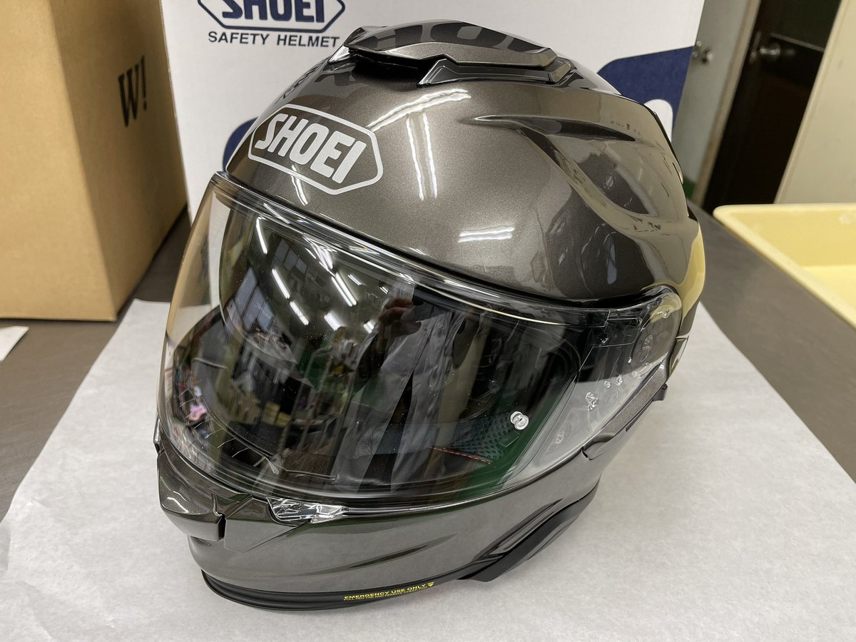 GT-Air II（SHOEI） アンスラサイトメタリック買ってみた( ͡° ͜ʖ ͡°)