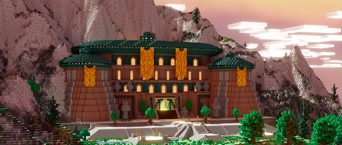 Some great renders of Tython Jedi Temple made by builder NateOhPotato, render 1 by <a href="/JossieboyMC/">Jossie</a> render 2 by <a href="/woleslur_/">penguasaDunia</a>