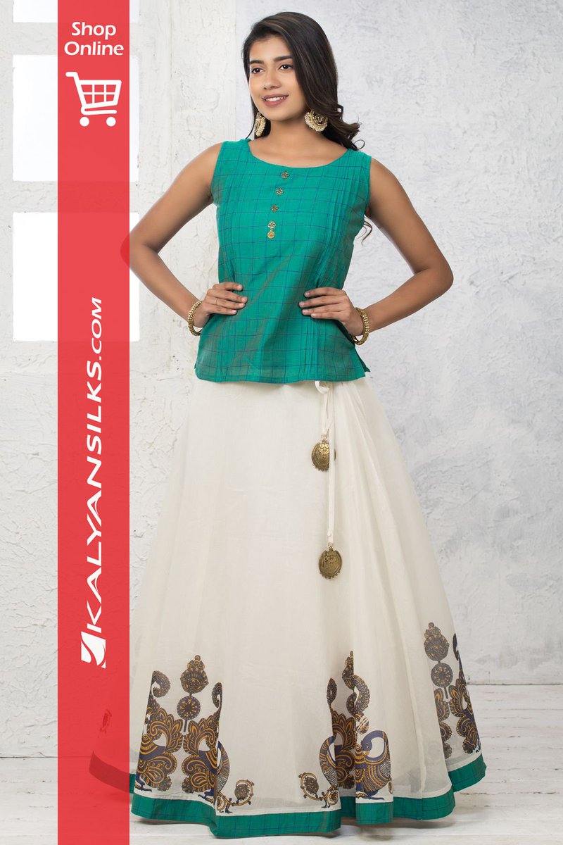 Kalyan Silks on X: Women's Readymade Skirt and Top (₹2,699.00) @ # kalyansilks.com Shop Online:    / X