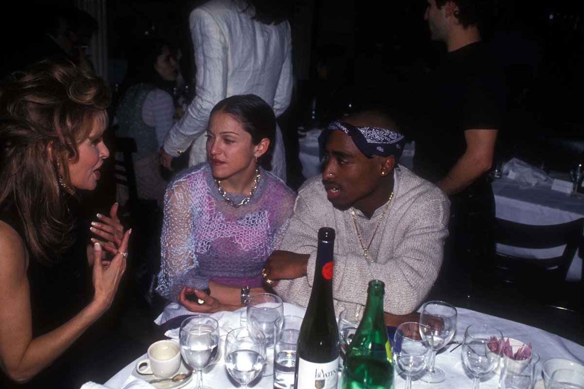 After her early hits such as "like a virgin" and "material girl" Madonna enjoyed multiple platinum albums year after year, global tours and all the bells and whistles that came with it. She even dated Tupac Shakur. He was a G very appealing man to most women I would imagine.