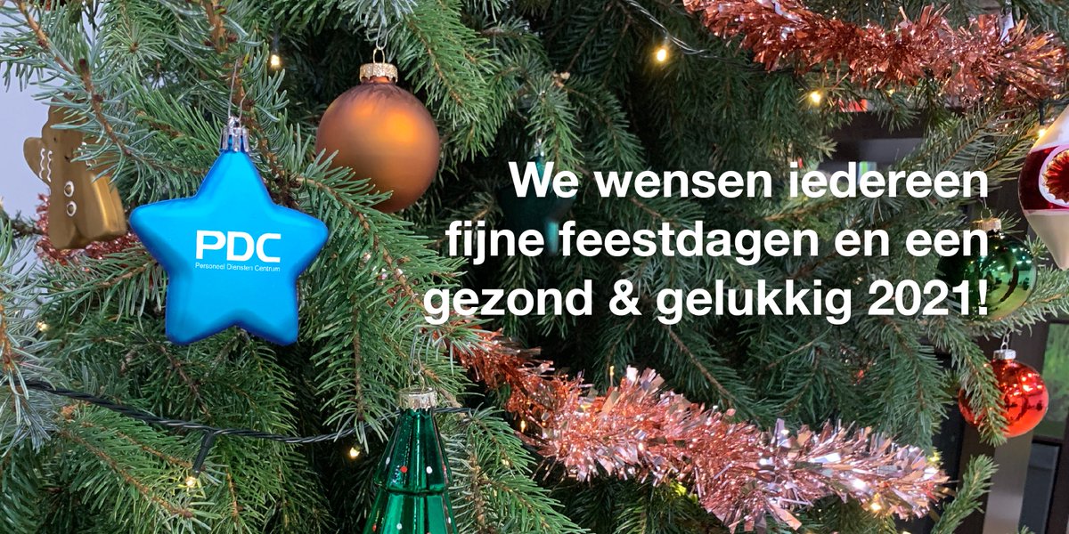 PDCwerkt's tweet photo. PDC is tijdens de feestdagen gewoon bereikbaar met uitzondering van vrijdag 25 december aanstaande en vrijdag 1 januari 2021. Op de andere dagen zijn wij te bereiken op 085-4444 330.

Het team van PDC wenst je en je personeel een zeer voorspoedig en vooral gezond 2021. https://t.co/E93UOkc730