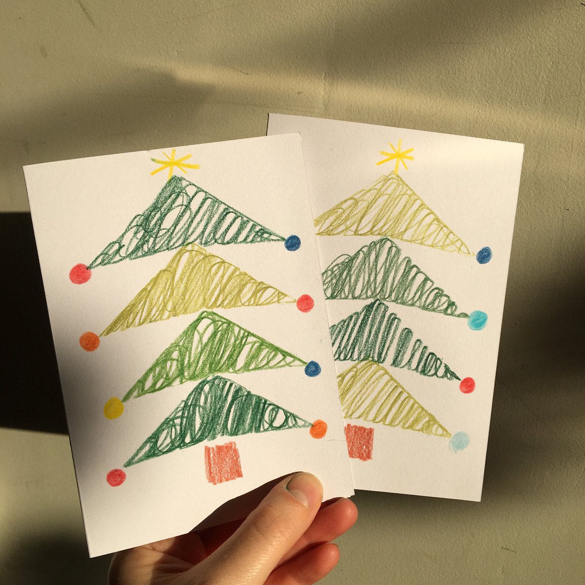 HepworthGallery's tweet photo. #GetCreativeAtHome and make your own stencils from card, then use them to create bespoke wrapping paper, cards, decorations and even a Christmas wreath with The Hepworth Wakefield's artist Jo Blaker. 

👉 https://t.co/NT6HtlJANb

#THWCreates #ChristmasCrafts https://t.co/buuhAWOP2a