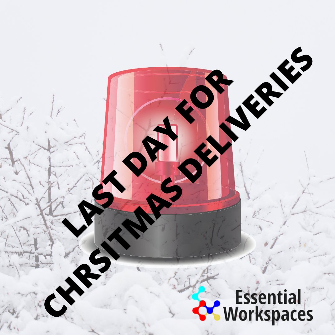 e_workspaces's tweet image. 🚨 LAST DAY FOR CHRISTMAS DELIVERIES 🚨

🚚 Don't forget we've got FREE MAINLAND UK DELIVERY on all orders!

#xmasshopping #furnitureshop #gadgetshop #usefulstuff