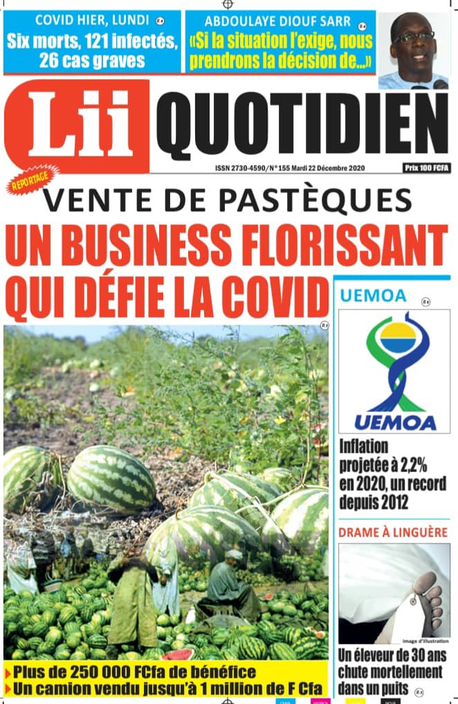 2stvsenegal's tweet photo. Hello chers amis lecteurs 📖, Recevez la #une de votre Journal #LIIQUOTIDIEN de ce #mardi22décembre accompagnée d'une #revuedetitres avec #ASTOUDIONE
Cliquez sur le lien pour suivre la revue 👉🏾 : https://t.co/3o3r5p65OM
Excellente journée à tous !
#LIIQUOTIEN https://t.co/dgnaXIdmYR