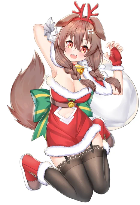 クリスマスにはころねちゃんと一緒に!🐶🐾
#できたてころね 