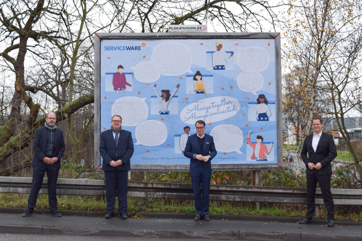 Always together, always connected! As we reach the end of an exceptional year, we would like to say a massive thank you to our customers, partners and our amazing team. 483 team member names now on our new posters. Let us know if you see one! 
#happynewyear #seasonsgreetings #