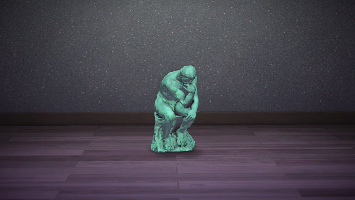 seaufilleacnh's tweet photo. 🎁CALENDRIER DE L’AVENT🎁

Nous sommes le mardi 22 décembre et l’œuvre d’aujourd’hui est la statue pensive.

Pour la gagner il suffit de :
RT + Follow

TAS ce soir à 20h https://t.co/EM5dTvaGfv