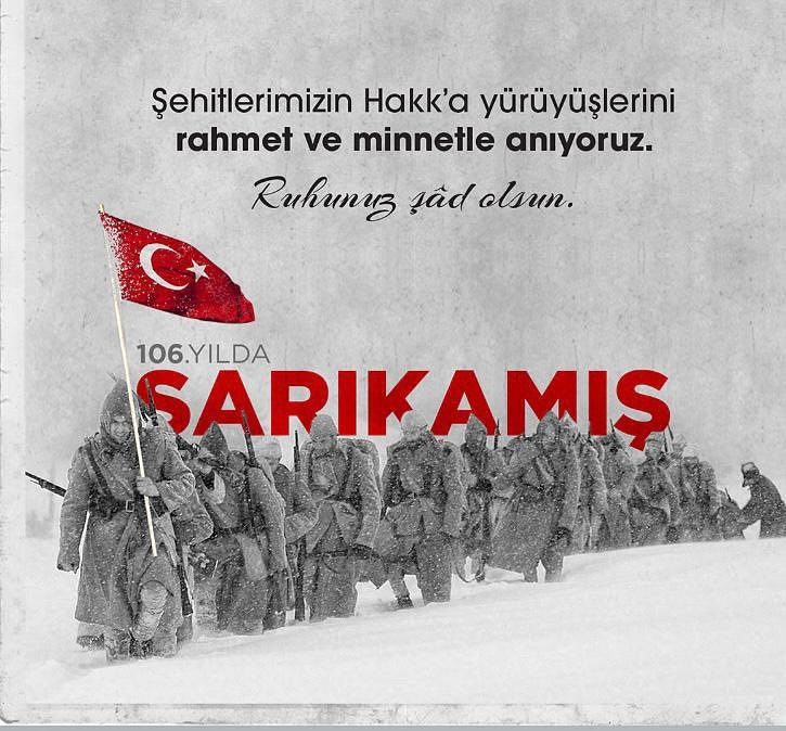 Bayrakla dertleşen toprakla birleşen can verip devleşen BİRİLERİ VAR… ”Eş hele dağları örten karı, Ot değil onlar dedenin saçları.” Anaların yüreğine ateş, Yiğitlerin kaderine buz düştü… Mekanın cennet olsun Kahraman, Yiğit Türk askeri!