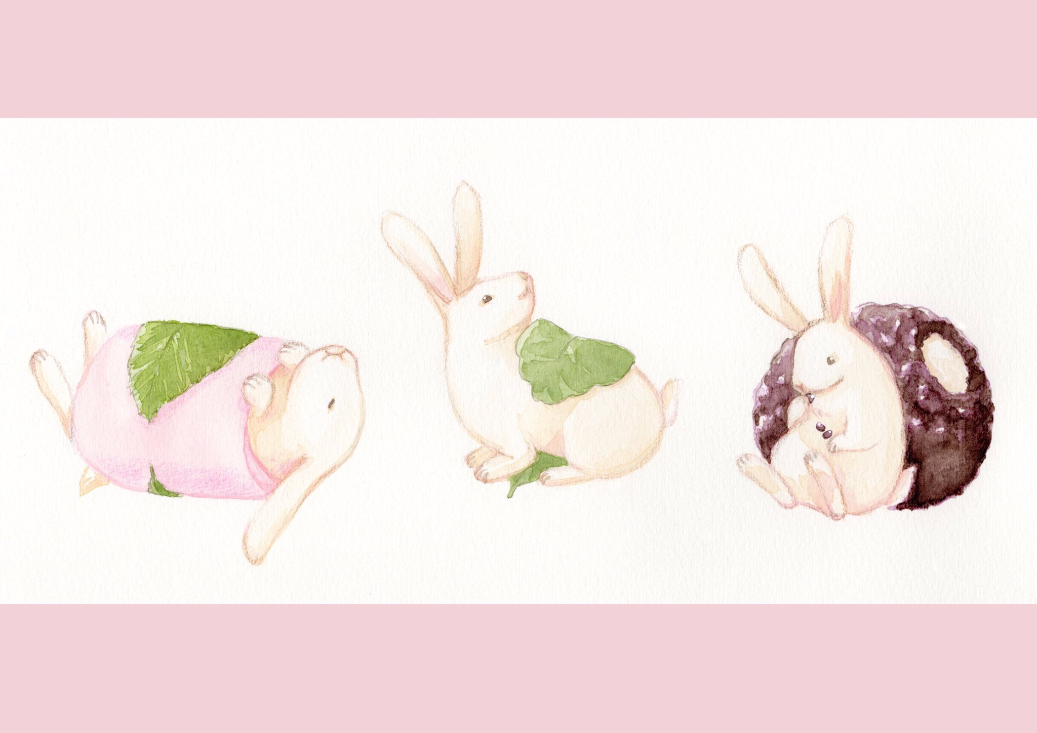 Uzivatel 和土 遼 3 6つくし賞 Pico展 3 24 Graficacrea Na Twitteru はじめてお邪魔します Lupopo Cafe さんのみんなでシェア 企画展 うさぎ和菓子 や本物の四つ葉を使ったクローバーねずみ 和風な女の子のイラストを描いています 今年は個展や企画展参加