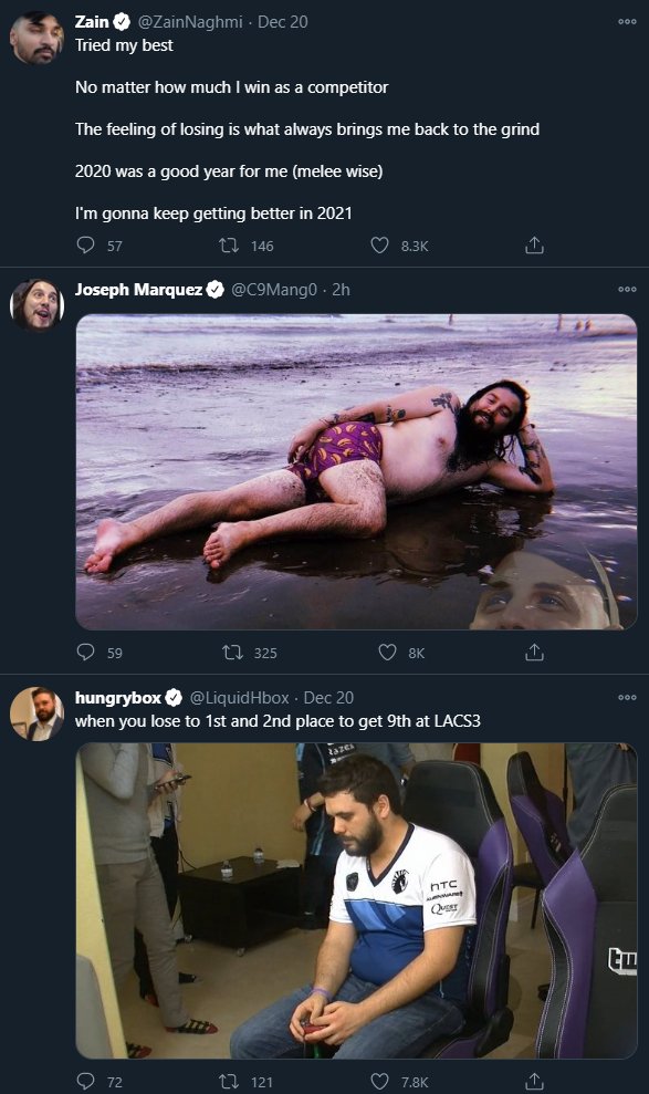 MaidWolfe's tweet image. Let's play a game called guess who won the melee tournment