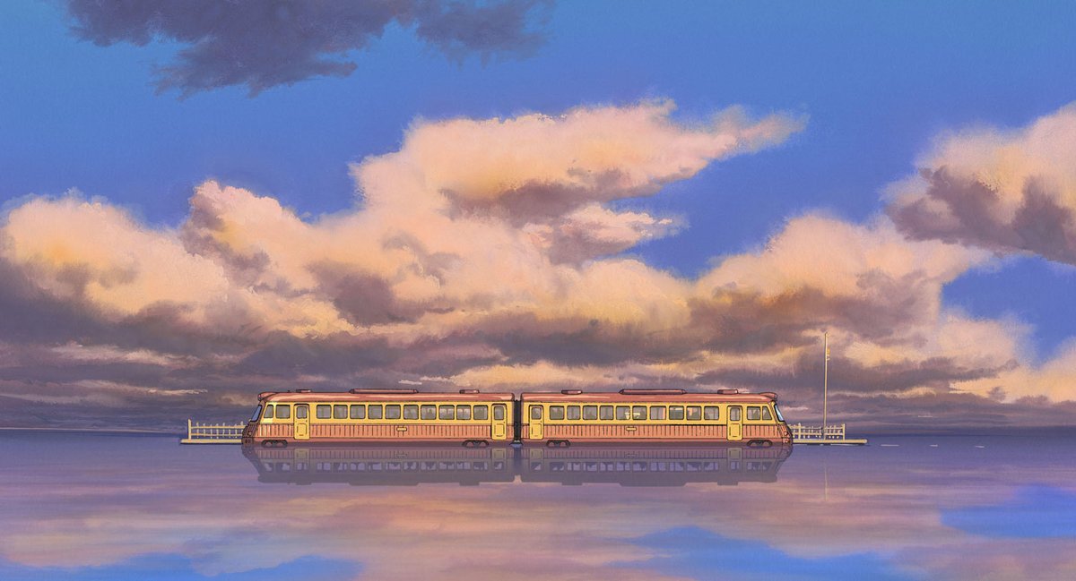 cinebluebee's tweet photo. can we please talk more about the ART that is studio ghibli https://t.co/RzLTSZDpIK