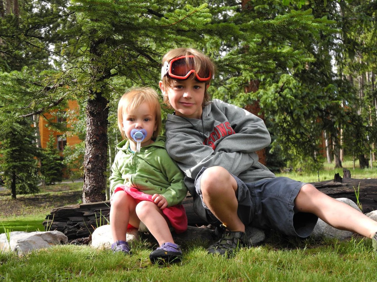 Ahhhh this is 2012 in Breckinridge with his sister before we had actually moved to Colorado and here is my entire heart exploding look at my babies 