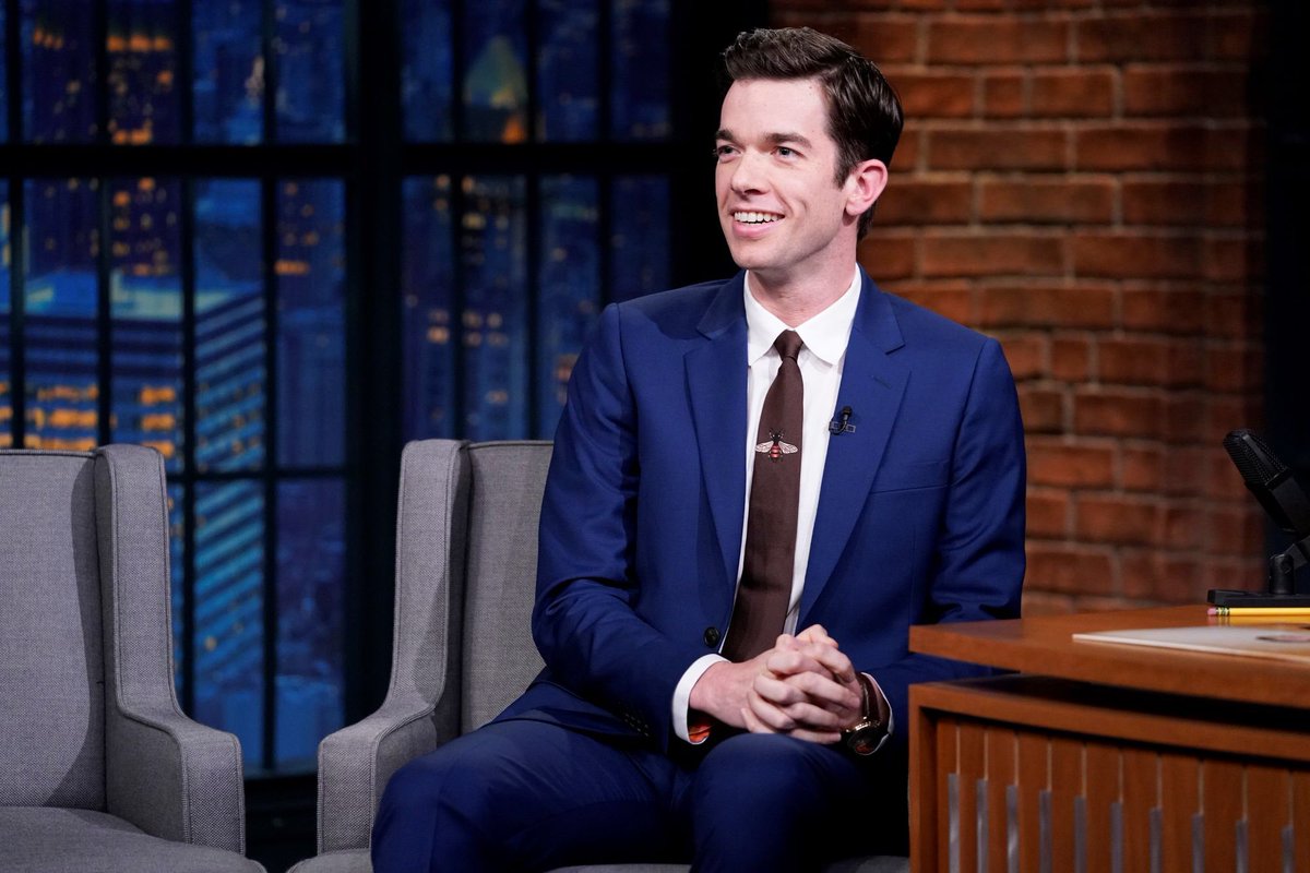 RFranklinDesign's tweet photo. Our thoughts and prayers are with you @mulaney! You make the world a better and happier place. Stay strong! https://t.co/nrqHUEMuOR