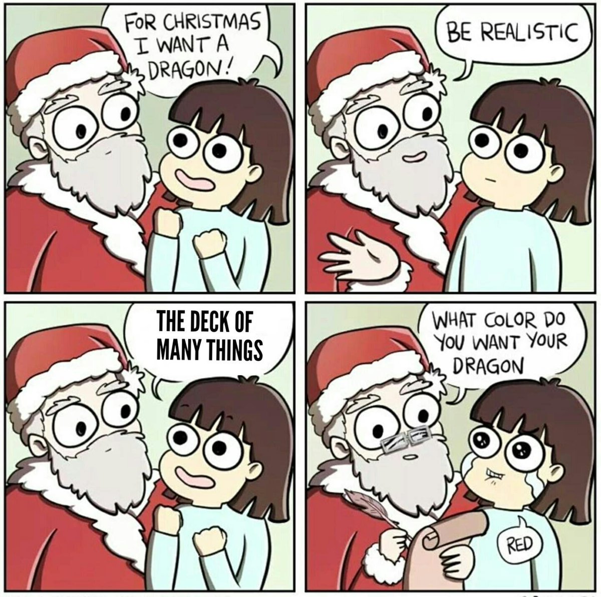 I guess it's time for Christmas #dnd memes! 🎅🏽