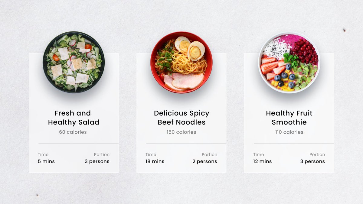 Cara bikin foto makanan jadi terlihat clean dan simple pada desain UI