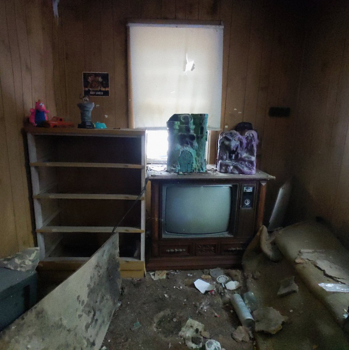 I don't know how you un-haunt this place. Any of these places where this happens.