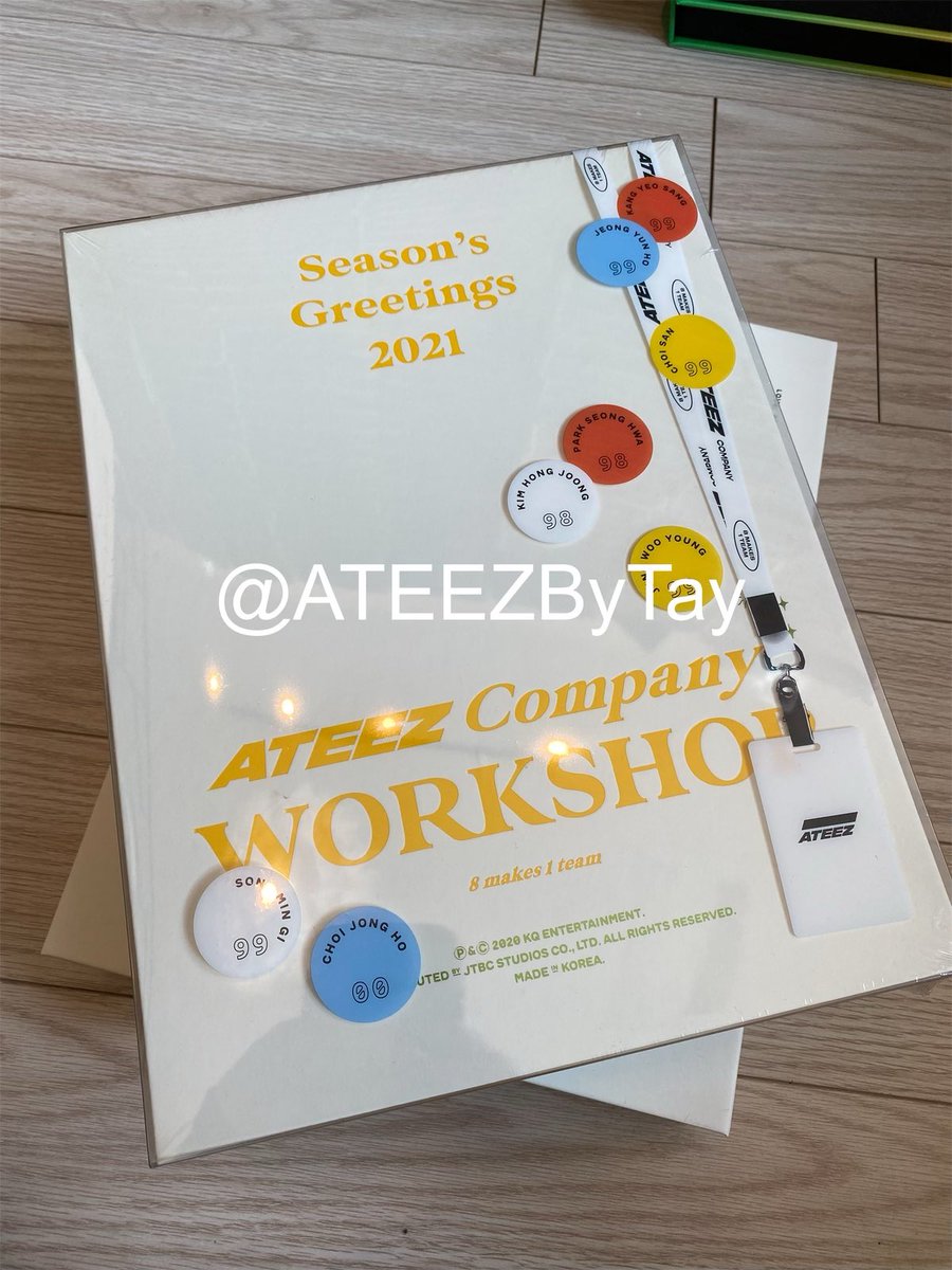 ATEEZByTay's tweet image. #ATEEZ I’m going to give away one more 2021 Season’s Greetings 😍

1. Retweet
2. Follow

Winner: Dec 24 - 6pm KST

Open worldwide

(Attached is an unboxing if you want to see what’s inside 🥰)

Winner picked by random generator. You do not need to post proof.
