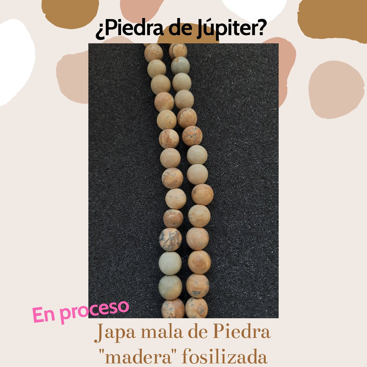 Japa mala de 108 cuentas

#japamala #ROSARIOBUDISTA #Meditacion #mantras #ommanipadmehum #budismo #japa #piedra #enviosinternacionales #enviosatodomexico #WhatsApp en Bio 😊