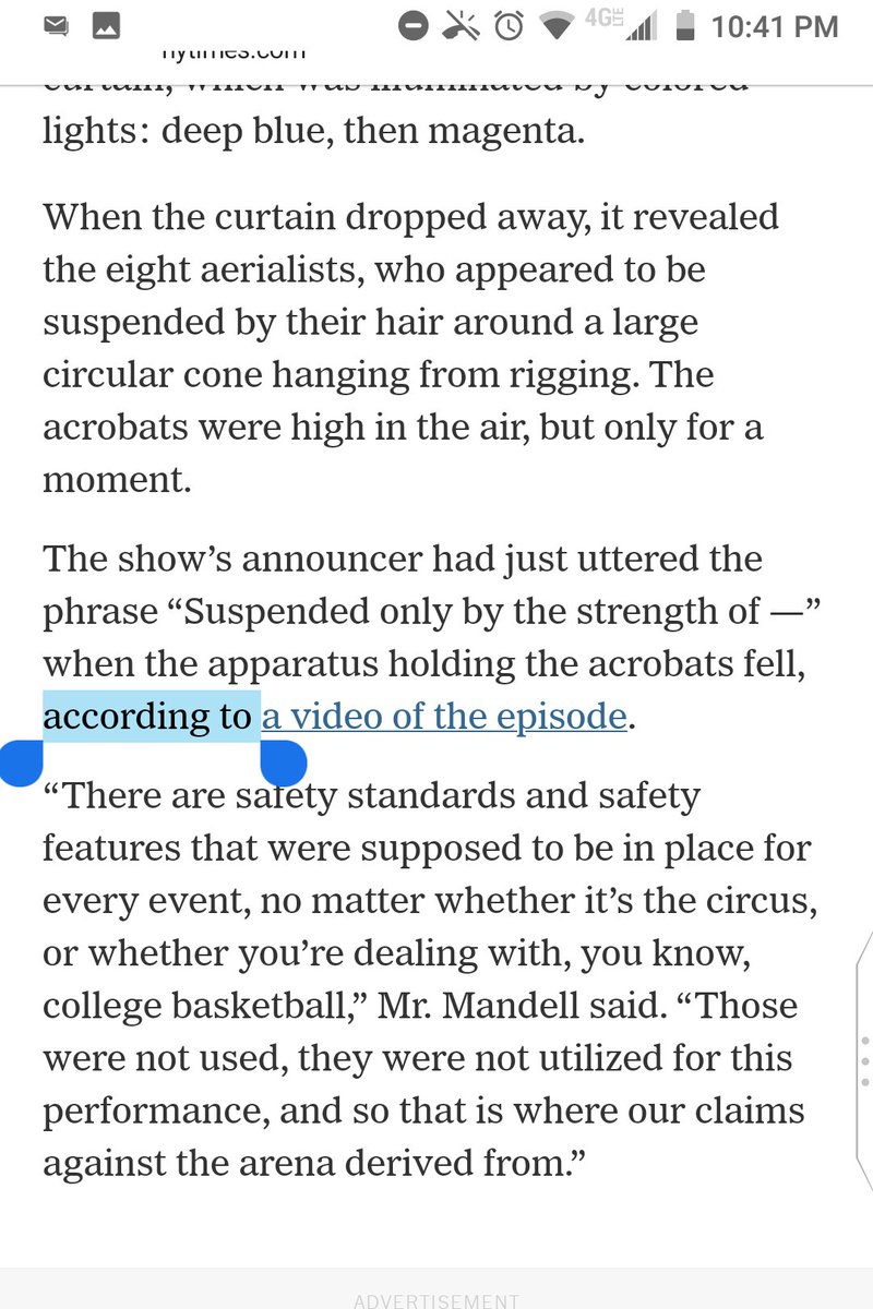 Typos Of The New York Times Things Don T Happen According To Videos Of Them Happening According To A Video Would Only Make Sense If Someone Were Speaking In A Video