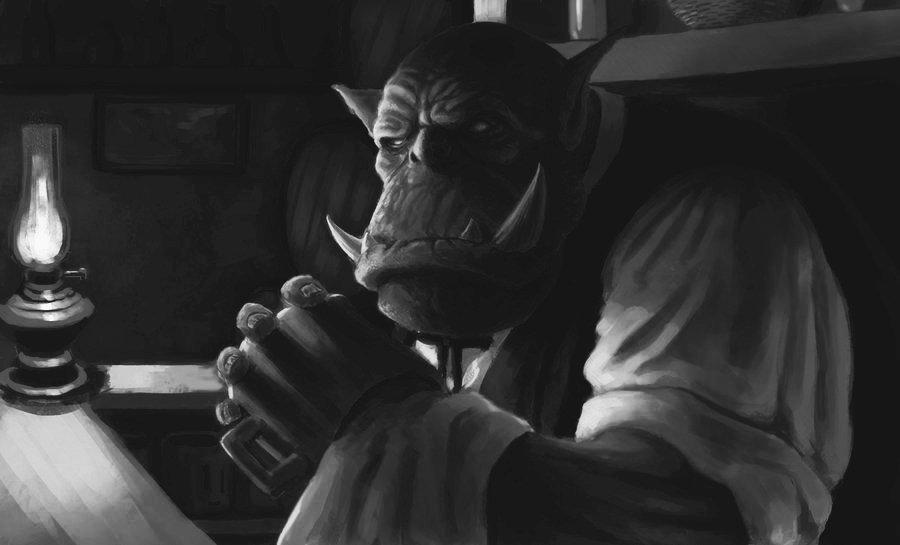 da_orc's tweet photo. "𝑨𝒚𝒆, 𝒘𝒆𝒂𝒑𝒐𝒏𝒔 𝒂𝒕 '𝒅𝒂 𝒅𝒐𝒐𝒓."
"𝑶𝒏𝒍𝒚 𝒑𝒊𝒆𝒄𝒆 𝒂𝒍𝒍𝒐𝒘𝒆𝒅 𝒊𝒏 '𝒅𝒊𝒔 𝒃𝒂𝒓-"
"-𝒊𝒔 𝒘𝒉𝒂𝒕'𝒔 '𝒂𝒏𝒈𝒊𝒏 '𝒉𝒊𝒏𝒅 𝒎𝒆."
1. Rumors.
2. Tap?
3. Ask for a room.
#AUGAD - Event pin! https://t.co/j5VW1pZMHK