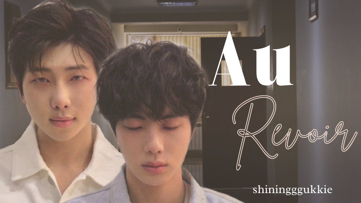 shiningggukkie's tweet photo. Au Revoir | A #namjin au
Seokjin never felt peace after their relationship ended with no explanations. Years later, He got caught in a murder case and fate being itself, Namjoon, his ex lover was the appointed lawyer. https://t.co/m1YtocThQD