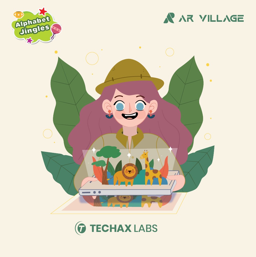 TechaxLabs's tweet image. **Coming Soon**
 The best tool for parents to teach their kids.👩‍🏫
 Alphabet jingles help you kids to grow up thinking🤔, imagination and curiosity to ask questions..
#arvillage #alphabetjingles #techaxlabs #augmentedreality #ar #virtualreality #vr #mixedreality #technology #art