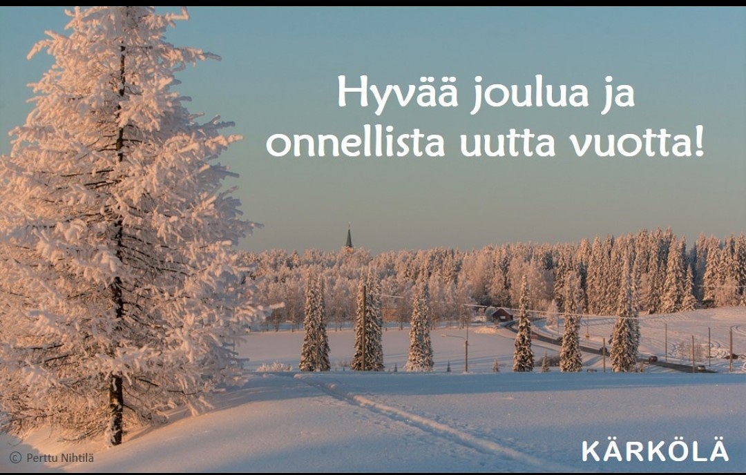 Rauhaisaa joulua #Kärkölästä