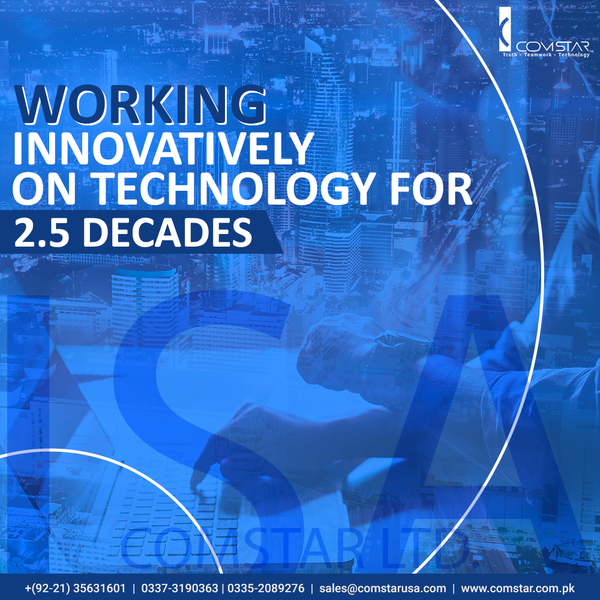 infosyscomstar's tweet image. ISA Ltd. Comstar has been serving the technology sector for more than 2 decades. We believe in innovation, creativity, and teamwork to solve business problems.

#servicesagencies #customizedITsolutions #DigitalMarketingServices 

sales@comstarusa.com
0337-3190363 | 0335-2089276