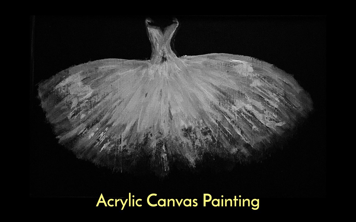 FreeUp_App's tweet image. Today&apos;s Feature:
Original Acrylic Canvas Painting

Seller: Jojo

“The Invisible Dancer” is a graceful heavy-textured acrylic art on canvas, that shows the skirt of a dancer flowing gracefully, while she&apos;s turning round in fast circles.