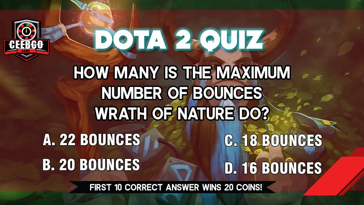 🎉 CEEBGO DAILY QUIZ 🎉

3 more days before Christmas! Happy Holidays everyone.
Good luck!

PS:
Help other players &amp; share the post after you answer, if not, reward's forfeited. Less than 20 answers means no winners.
#Ceebgo