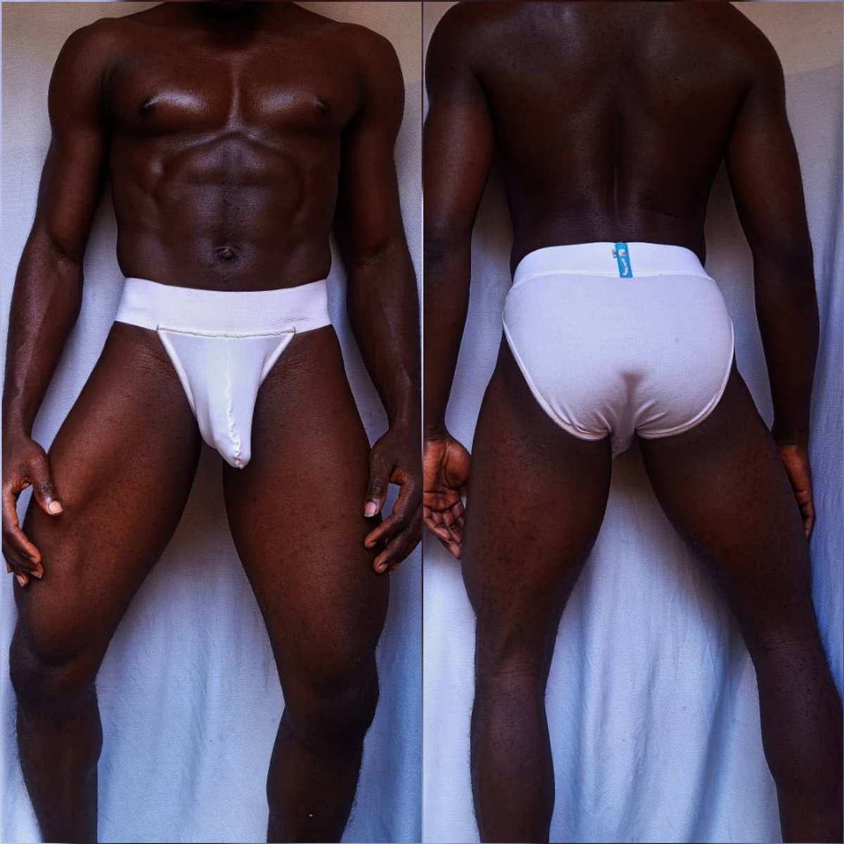 JamesTyrrell10's tweet photo. Good morning everyone. Happy Holidays. White Underwear are available. Sexy , Clean and Durable. To order please send us a DM or chat with us on WhatsApp using the link on our bio. Thank you. #jayunderwear #sexyunderwear #jockstrap #thong #Tanga #meshpants #sexybrief https://t.co/MXU5VBvIR8