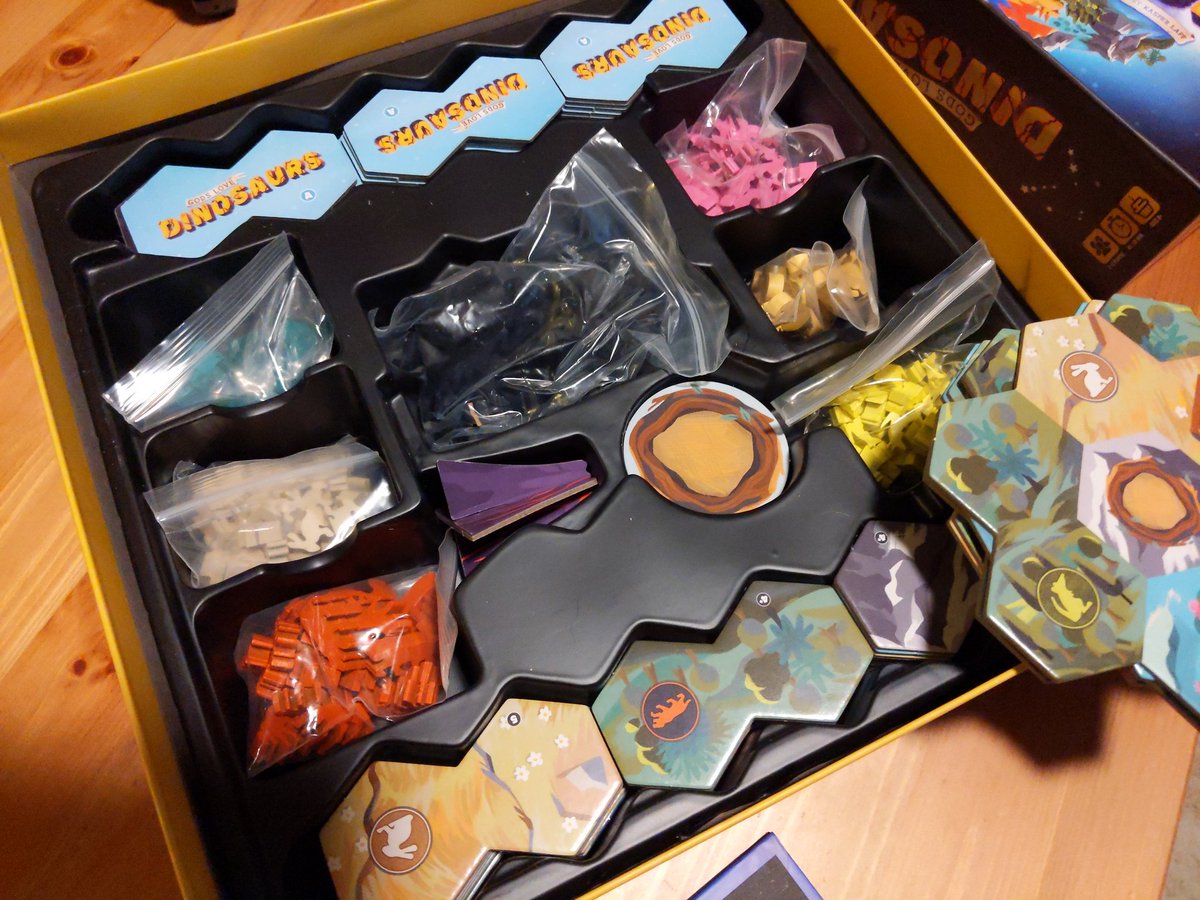 Plastic molded inserts can be cheap and awful, or super fancy and expensive. There's a few ways to make them nowadays and you can get some super fancy stuff that's has big upfront coats in terms of package design. GameTrayz are a great example, which I don't seem to have onhand