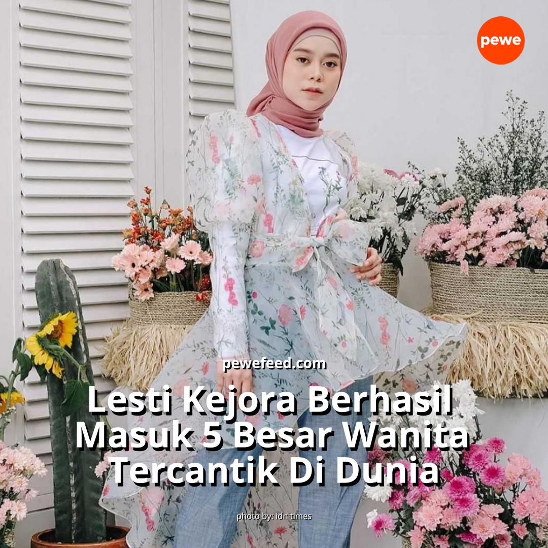 pewefeed's tweet photo. Lesti Kejora Berhasil Masuk 5 Besar Wanita Tercantik Di Dunia
.
Baca berita selengkapnya di https://t.co/w8Jl8WcGlO
.
#lagipewe #pewetopnews #lestikejora #beritaindonesia #kabarterkini #infoupdate #viralindo https://t.co/pAfj5Awme3