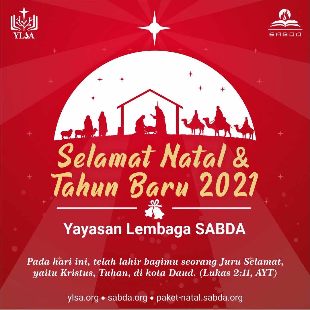 sabdakisah's tweet photo. Selamat Natal 2020 dan Tahun Baru 2021 https://t.co/IycsjL4t66