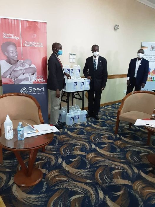 ACHEST1's tweet photo. The regional launch of the #CommunityEngagement Strategy  for #COVID19 response in Uganda successfully took place in Mbale district yesterday. Primary Health Care State Minister @MorikuJoyce officiated the event. #ACHEST was represented by Prof @FrancisOmaswa and Dr. @OjutDavid https://t.co/6uHt7gpMaS