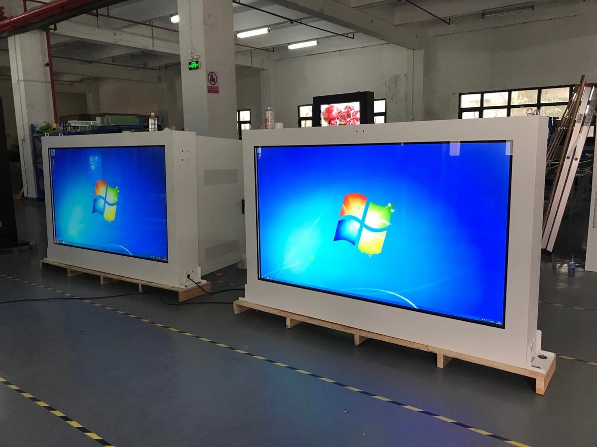 JasmineChen502's tweet image. 86&apos;&apos; Outdoor wall mounted display ready to ship to our client. other sizes also available. 

#digitalsignage #starvisualdisplay #lcdscreen #outdoordisplay
#outdoorscreen