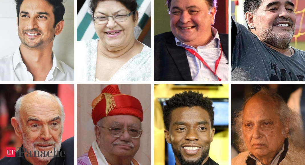 SSR, Irrfan Khan, Soumitra, Sean Connery and Chadwick Boseman: Celebrities We Lost In 2020 - The Final Adieu - Economic Times https://t.co/YVLZ7U3tKk via @gayindia https://t.co/lZ1ixR615n