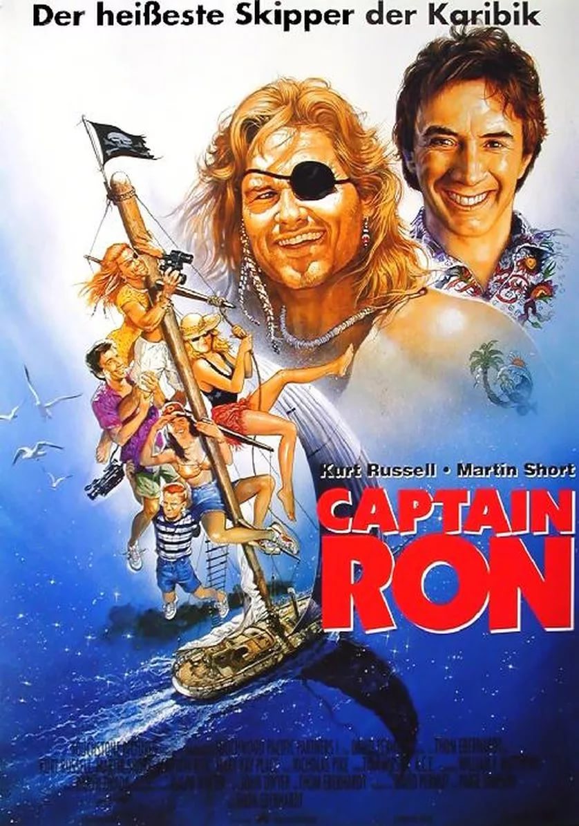 oneeedouble's tweet photo. Капитан ��он:Captain Ron(1992)

Молодой горячий Курт Рассел, отличный и добрый фильм на один вечер. Иногда хочется расслабиться 

Жанр:комедия,семейный,приключения

Страны:США

Гл.роли;Курт Рассел,Мартин Шорт,Мэри Кэй Плэйс

Режиссёр:Том Эберхардт
#film #KurtRussell #кино https://t.co/QYQLrkpuF1