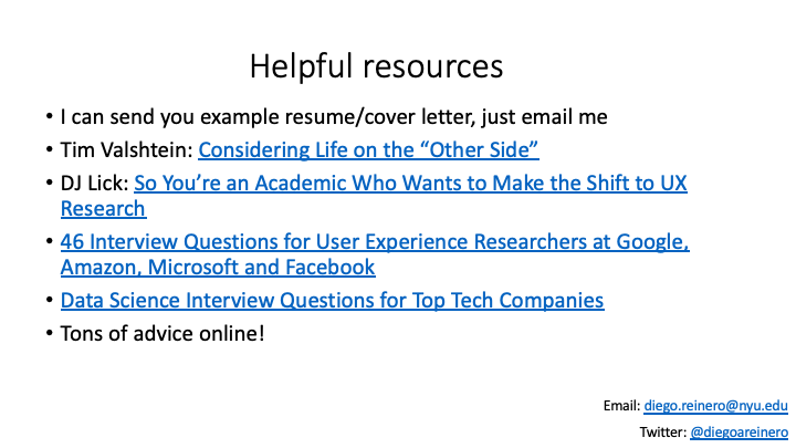 Finally, there is tons of other great advice online! I personally learned a lot just from talking to folks like  @julianwills1, DJ Lick,  @PaulLitvak,  @AllisonRMcGrath  @SylviaMorelli and people at FB events at  @SPSPnews. Here are a couple helpful resources! Happy to chat!