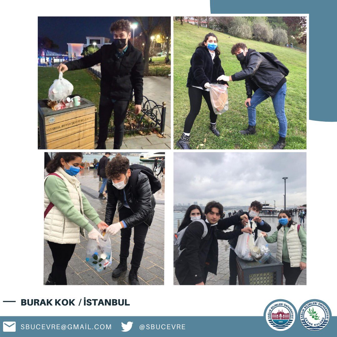 sbuedutr_sks's tweet photo. Hamidiye Hemşirelik Fakültesi ikinci sınıf öğrencileri "Toplumsal Duyarlılık Çalışma" dersi kapsamında @sbucevre kulübümüz ile birlikte  gerçekleştirdiği "Hemşireler Çevrede Fark Yaratır" projesine ait görüntüler. 

#SağlıkBilimleriÜniversitesi https://t.co/bY9NrODuhC
