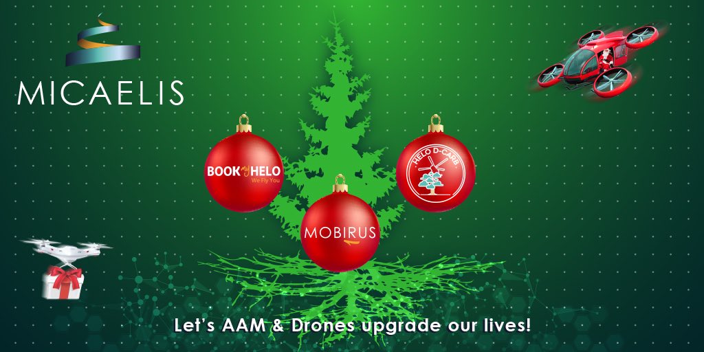#JoyeuxNoel #MerryChristmas  Let’s #AAM & #Drones upgrade our lives!