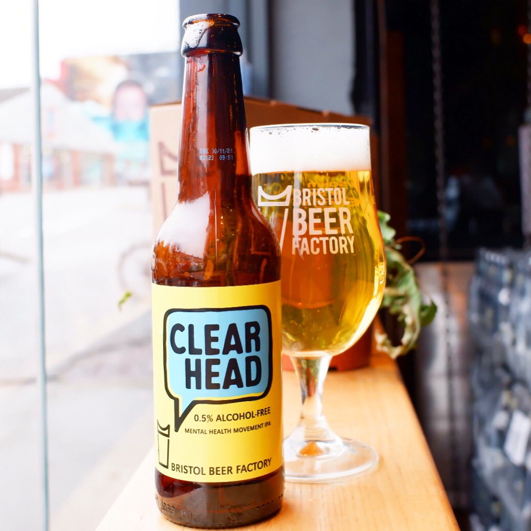Keep a Clear Head this festive season with our non alcoholic brew! You won’t miss a thing! 
🍻🎄🍻
Not just an awesome IPA, this liquid will help save lives
We've brewed it in collaboration with Bristol-born charity @talkclubuk, giving 5% or profits to this incredible cause