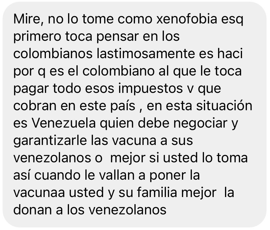 JulianRoman's tweet photo. Adivinen por quien voto esta amiga. Llena de humanidad y comprensión. https://t.co/sH9KzAVmTC