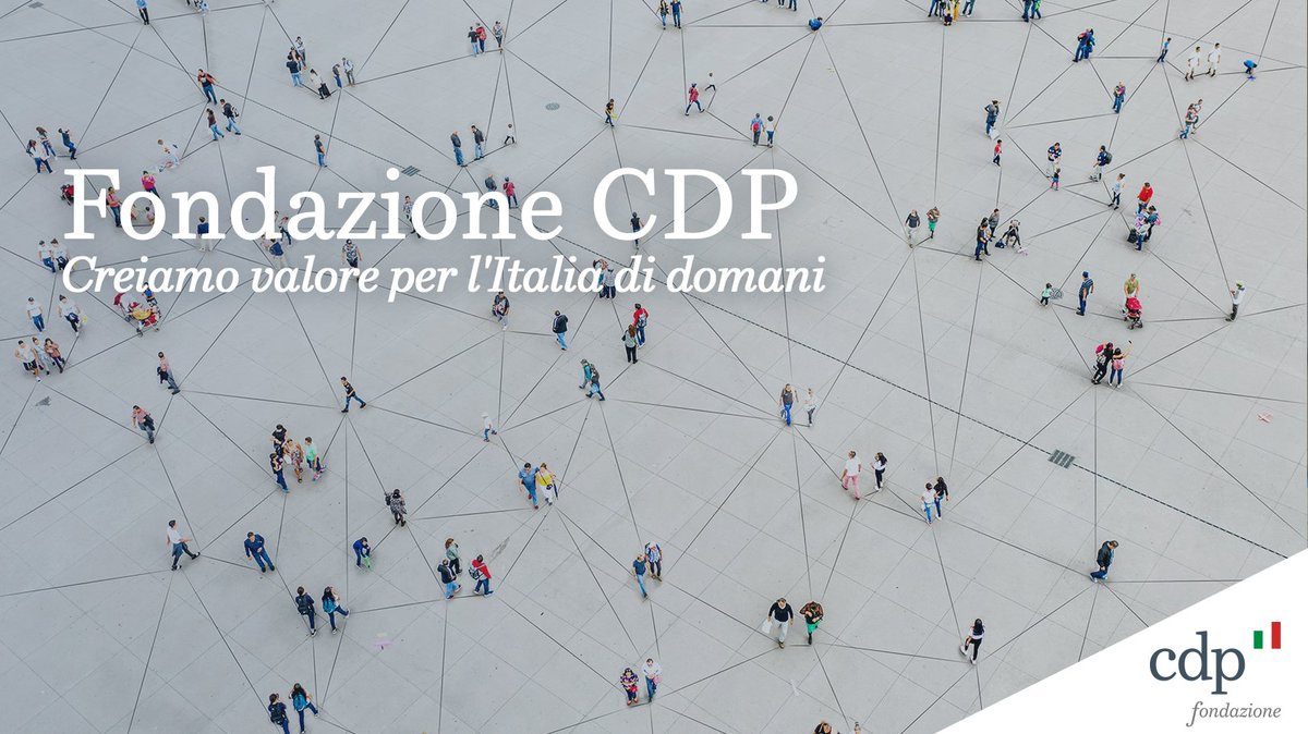 Nasce la #FondazioneCDP a sostegno dello sviluppo sociale, culturale ed economico 🇮🇹
<a href="/PSalzano/">Pasquale Salzano</a> Presidente, <a href="/MarioVitaleM/">Mario Vitale</a> DG.

Focus su #giovani #formazione #ricerca e #sostenibilità, in linea con gli obiettivi di sviluppo sostenibile dell'Agenda #ONU2030.
bit.ly/FondazioneCDP