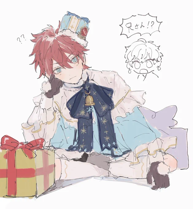 これはやっぱ燐音くんのぶらんこ衣装も見たいーーーって描いたおまけ 