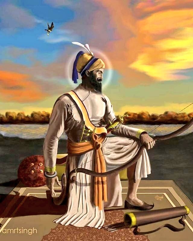 What an amazing warrior-saint Guru was! An army was pursuing Guru Sahib and planning to attack the place where they were staying, and yet Guru Sahib was still blissfully continuing his daily discipline of meditation, Nitnem and Kirtan, with his Singhs.