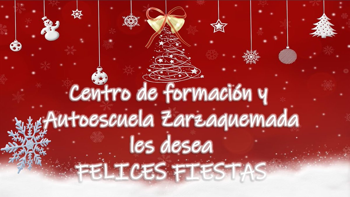 ¡Os deseamos felices fiestas! ☃️🎄🎁✨